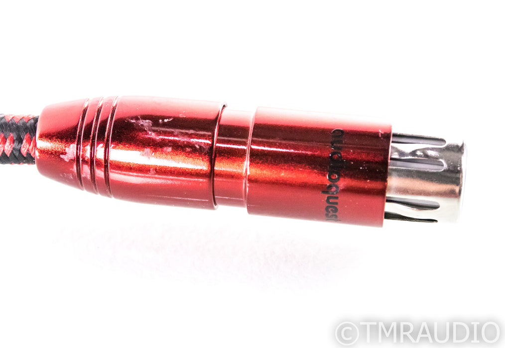 AudioQuest King Cobra XLR Cable; Single 1m Balanced Interconnect