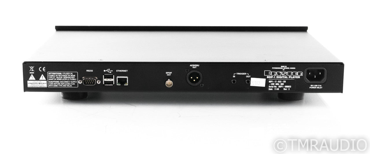 Bryston BDP-1 Network Streamer; BDP1; Roon Ready