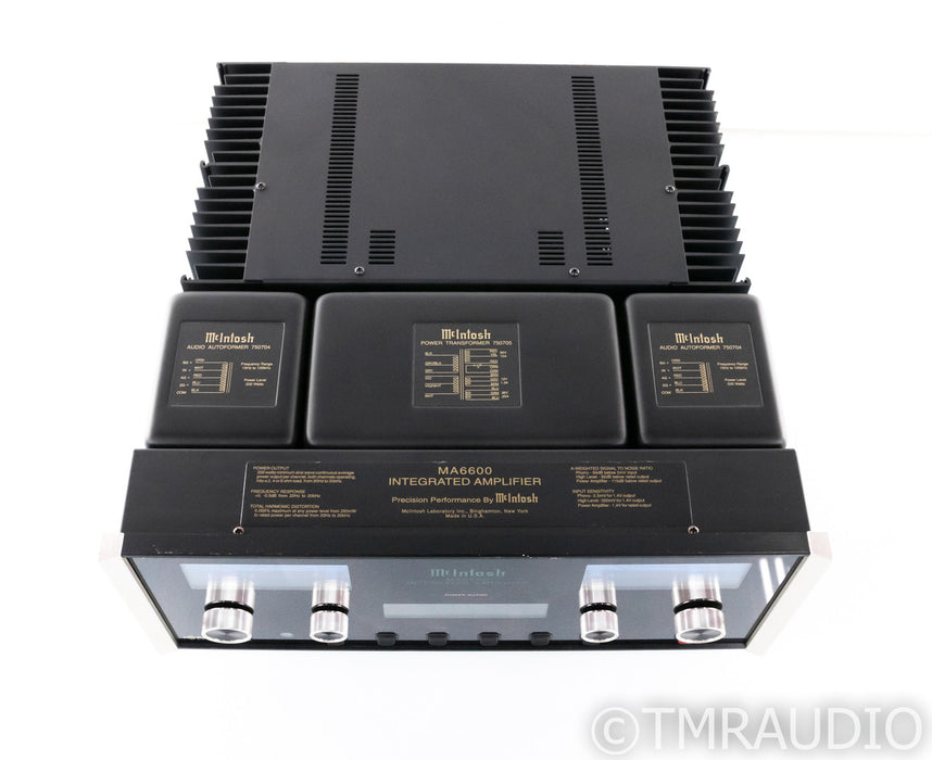 McIntosh MA6600 Stereo Integrated Amplifier; MA-6600