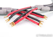 Acoustic Zen Absolute Zero Crystal Silver Speaker Cables; 8ft Pair