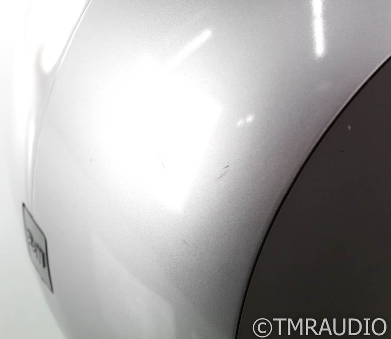 B&W PV1 Dual 7" Powered Subwoofer; Silver Gloss; PV-1