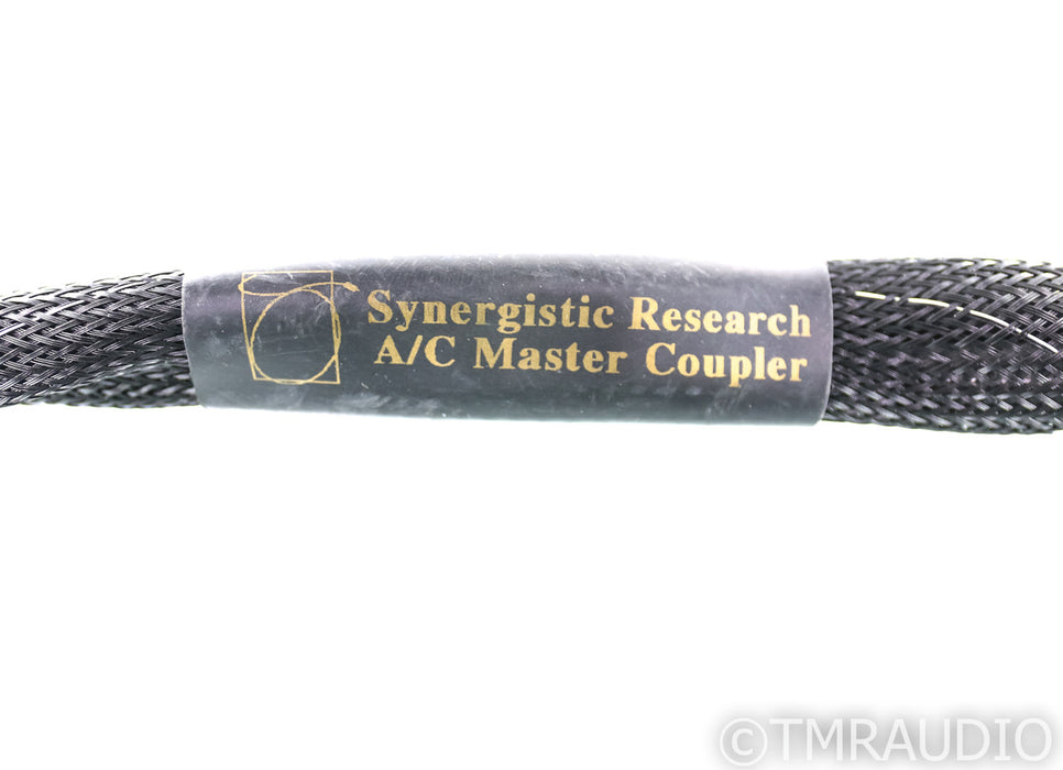 Synergistic Research A/C Master Coupler Power Cable; 8ft AC Cord; Quantum Tunnel