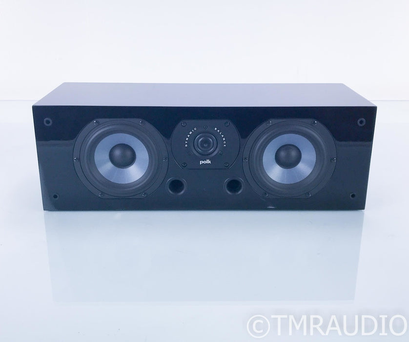 Polk Audio LSiC Center Channel Speaker; Gloss Black