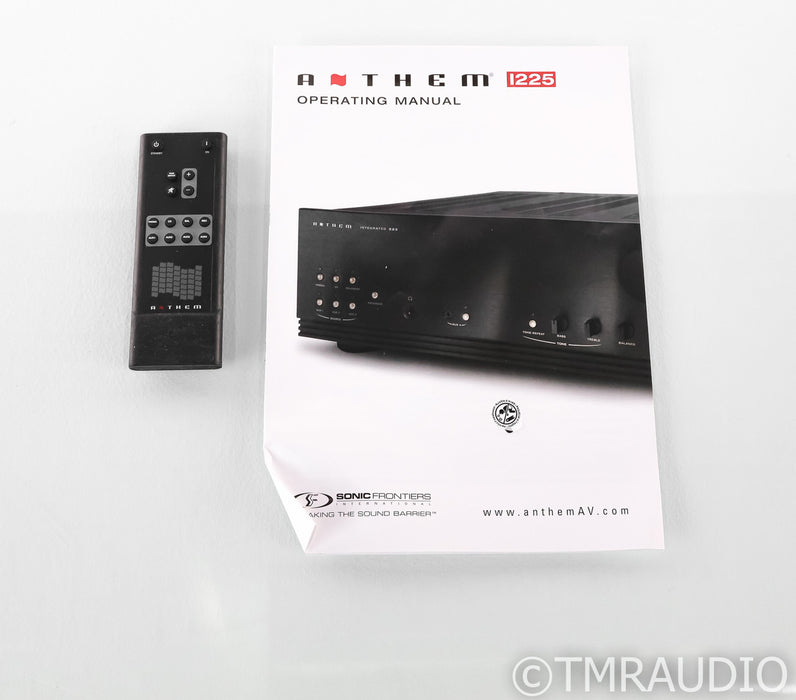 Anthem Integrated 225 Stereo Integrated Amplifier; I225; Remote