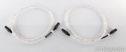 WyWires Platinum Series XLR Cables; 4ft Pair Balanced Interconnects