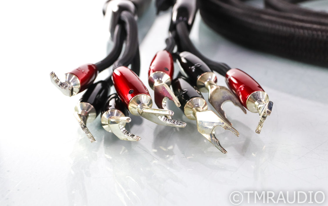 AudioQuest Oak Bi-Wire Speaker Cables; 3m Pair; 72v DBS