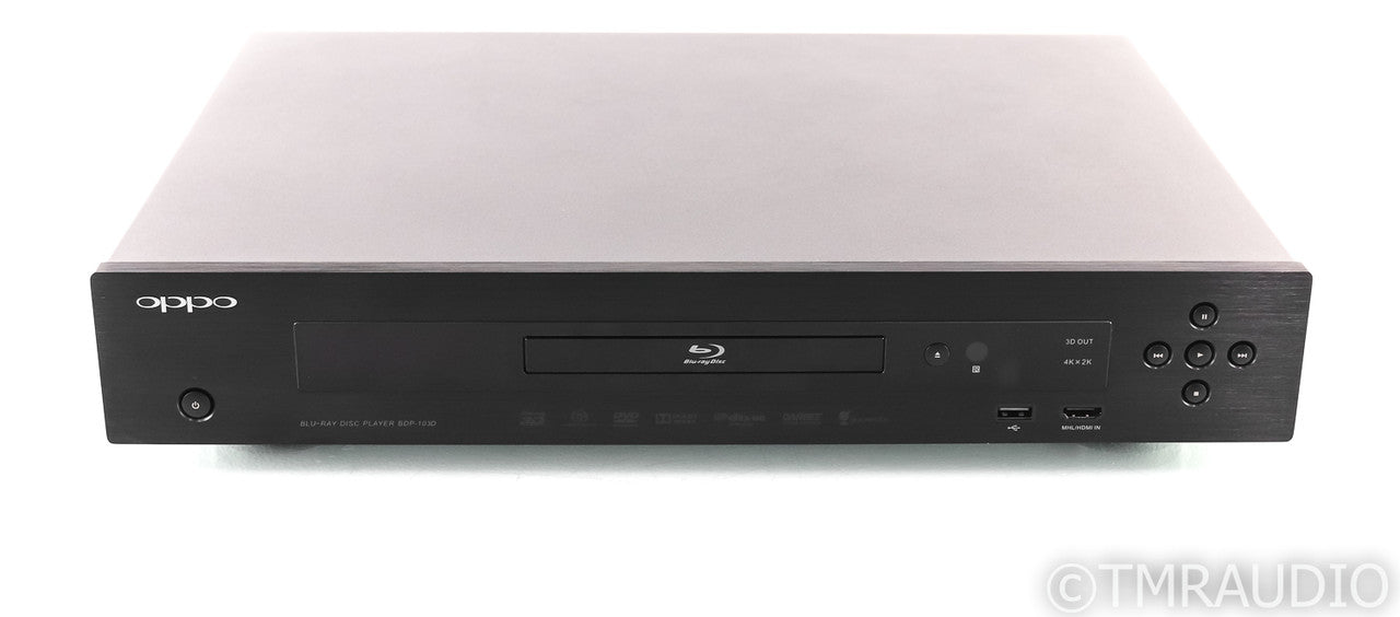 Oppo BDP-103D Universal Blu-Ray Player; BDP103D; Darbee Edition; Remote