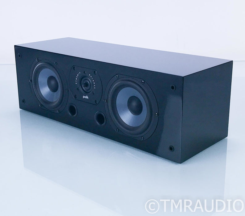 Polk Audio LSiC Center Channel Speaker; Gloss Black
