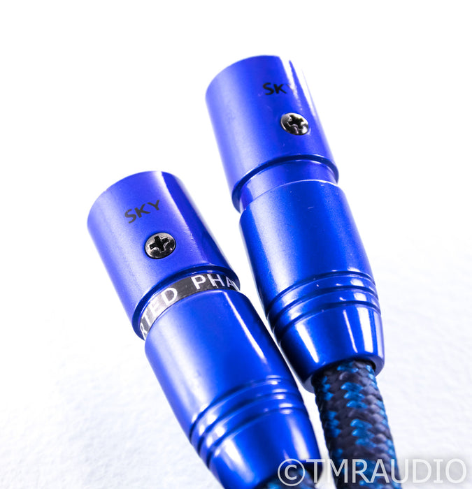 Audioquest Sky Custom XLR Y-Cable; Single .5m Splitter w/ Inverted Phase; 72vDBS
