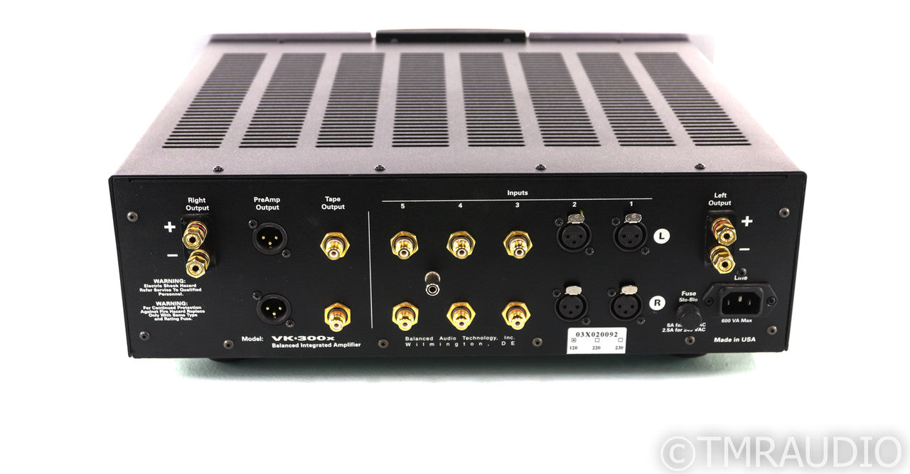 BAT VK-300x SE Stereo Tube Hybrid Integrated Amplifier; Balanced Audio Technology