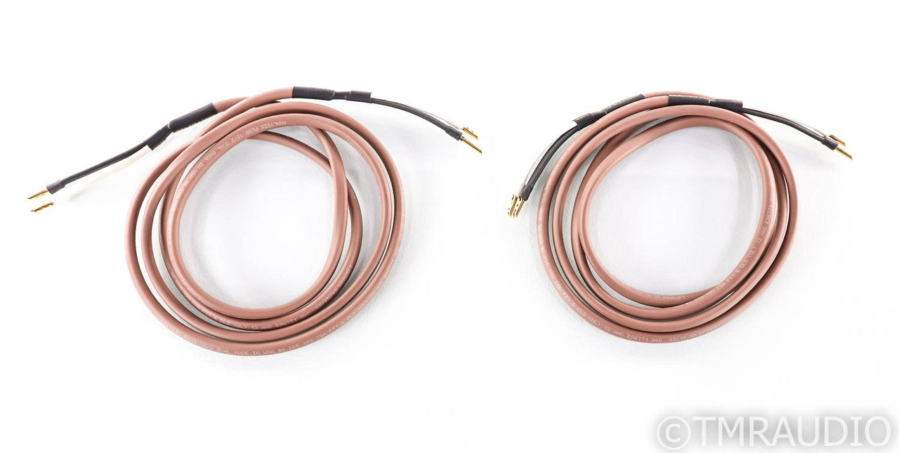 Analysis Plus Chocolate Oval 12/2 Speaker Cables; 8ft Pair