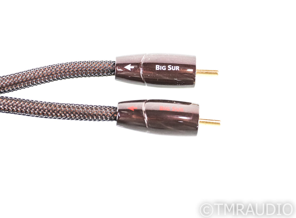 AudioQuest Big Sur RCA Cables; 5m Pair Interconnects
