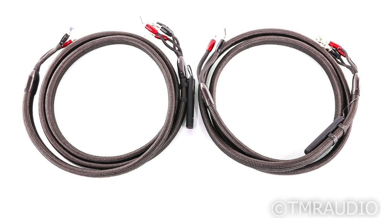 AudioQuest Oak Bi-Wire Speaker Cables; 3m Pair; 72v DBS