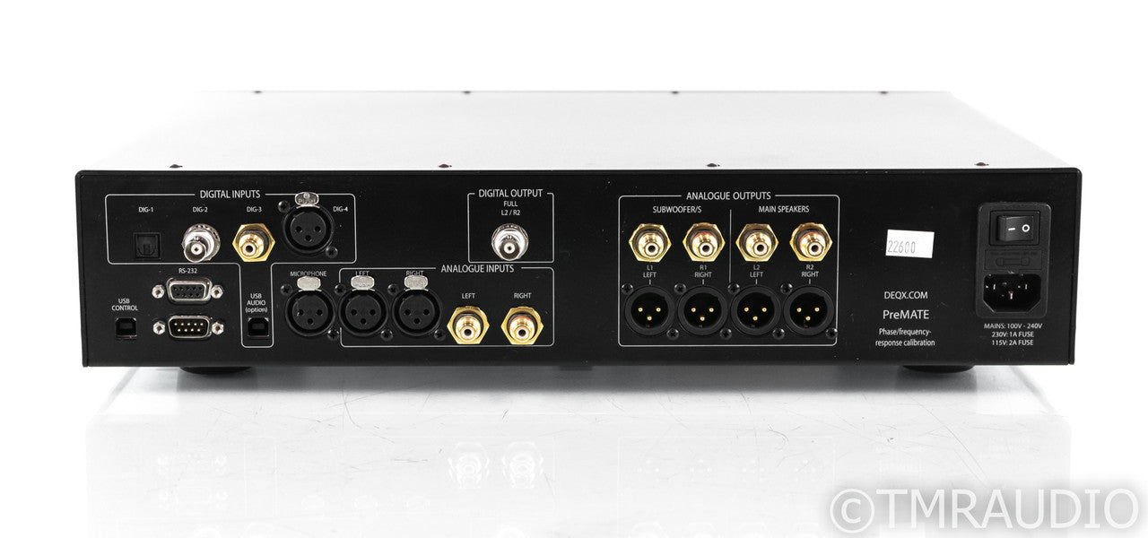 DEQX PreMate Digital Room Calibration Processor; DAC / DSP; Remote
