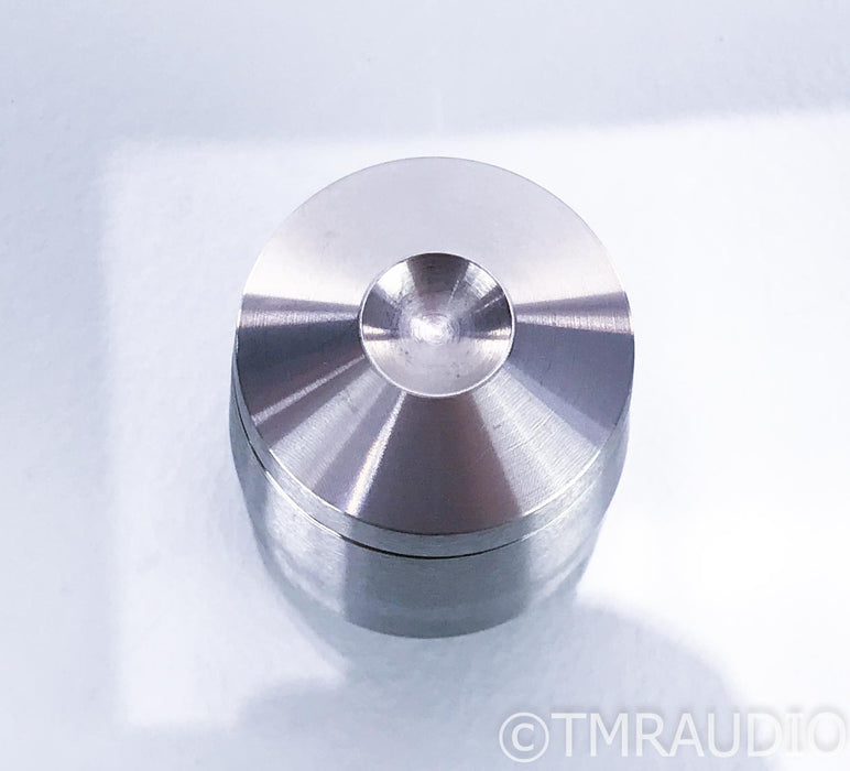 Stillpoints Ultra SS Isolation Foot; Stainless Steel; Single w/ Delrin Hard Hat