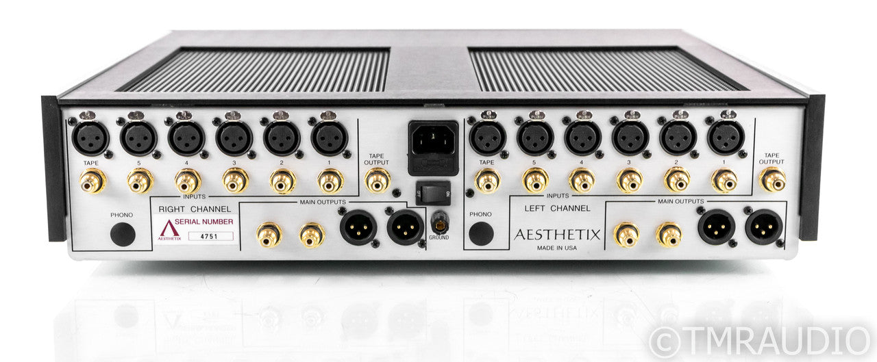 Aesthetix Calypso Signature Stereo Tube Preamplifier; Remote