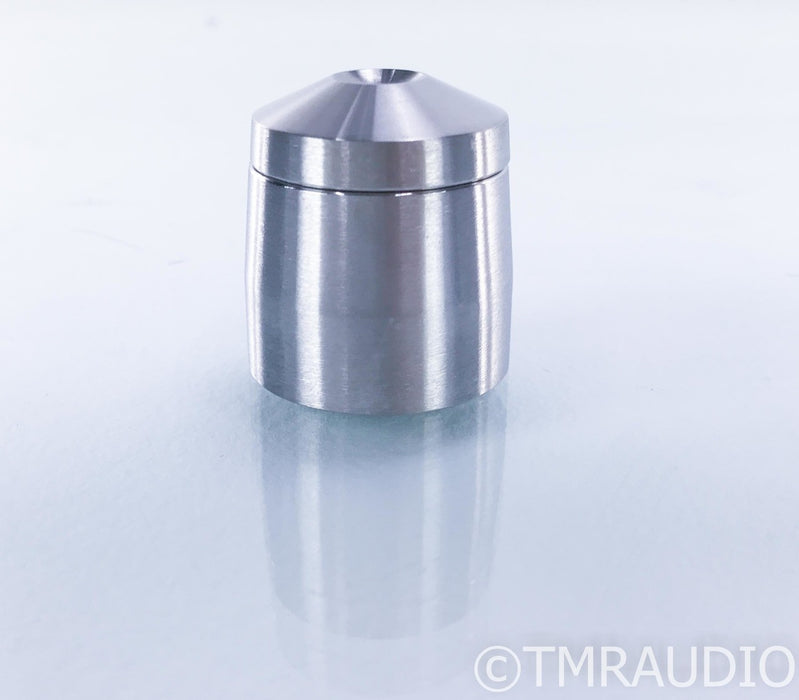 Stillpoints Ultra SS Isolation Foot; Stainless Steel; Single w/ Delrin Hard Hat