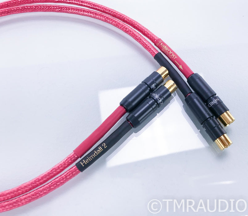 Nordost Heimdall 2 RCA Cables; .6m Pair Interconnects