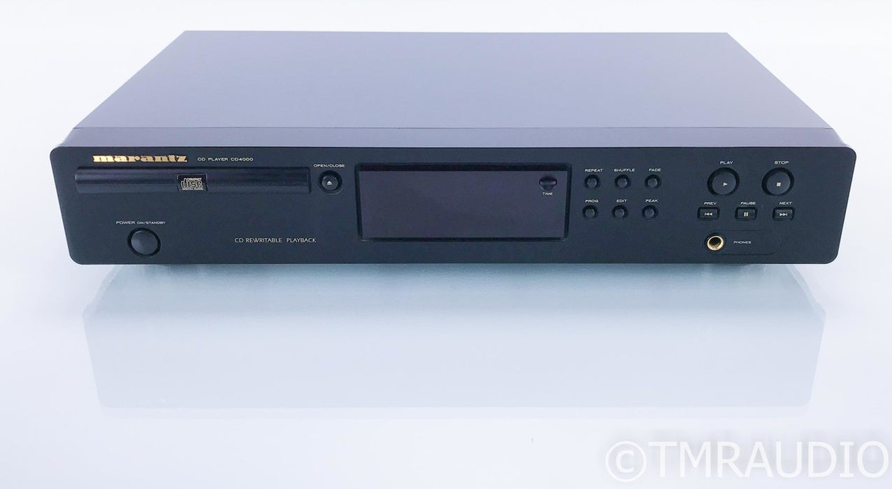AH! Njoe Tjoeb 4000 Tube CD Player; Remote (Modified Marantz CD4000)