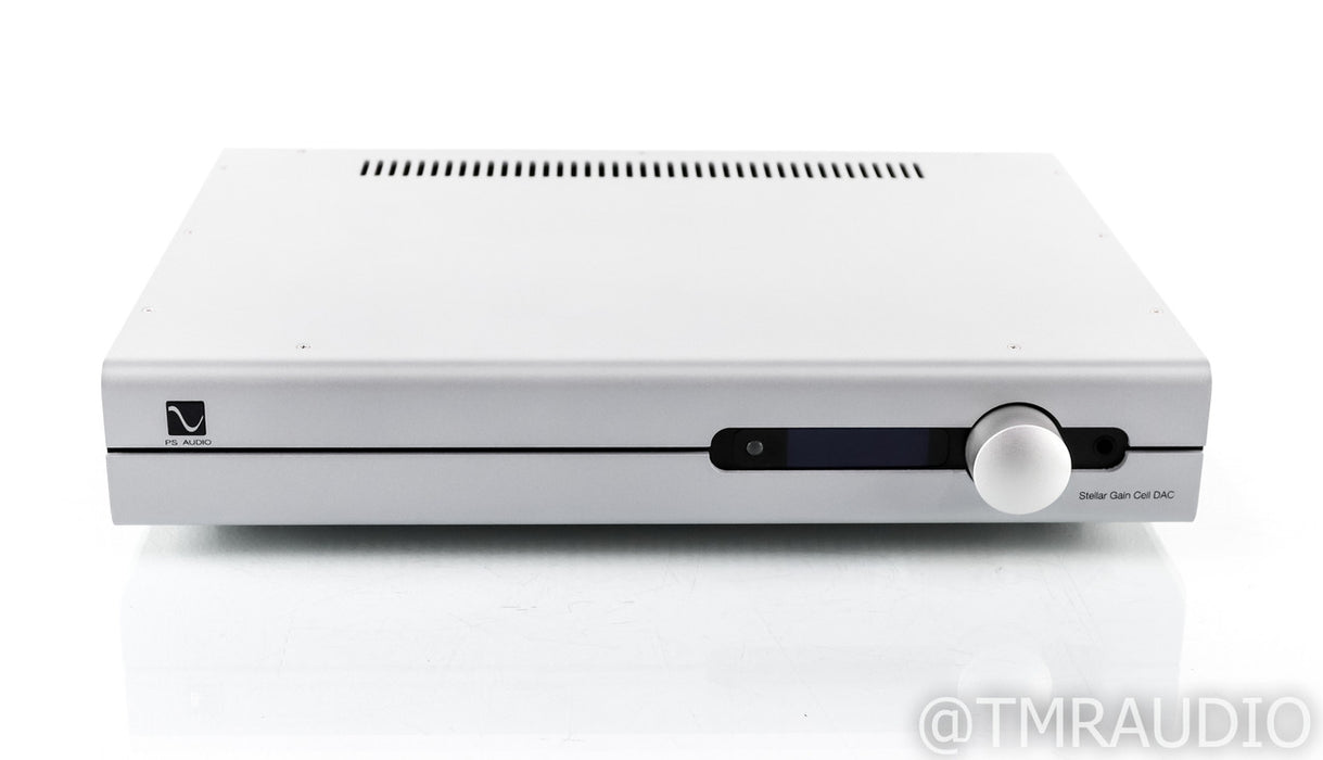 PS Audio Stellar Gain Cell DAC; D/A Converter; Silver; Remote (Used)