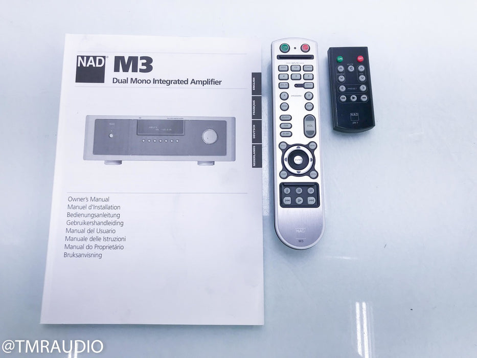NAD M3 Dual Mono Integrated Amplifier