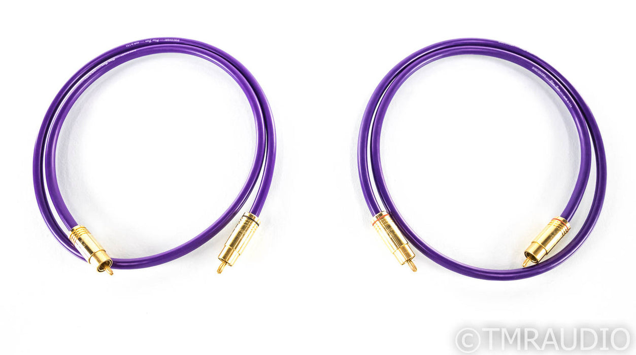 Discovery Plus Four RCA Cables; 1m Pair Interconnects