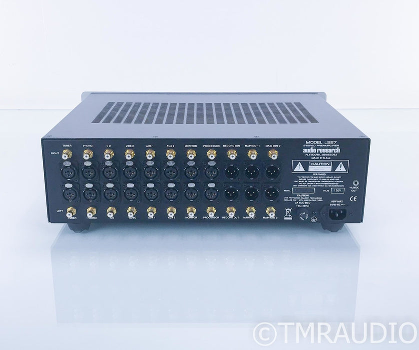 Audio Research LS27 Stereo Tube Preamplifier; LS-27; Remote