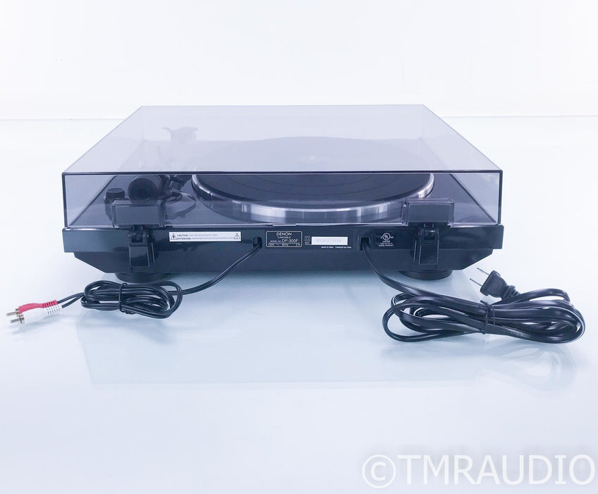 Denon DP-300F Belt-Drive Turntable; DP300F; MM Cartridge