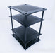 Quadraspire SVT 33" 4-Shelf Component Rack; Black