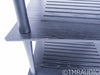 Quadraspire SVT 33" 4-Shelf Component Rack; Black