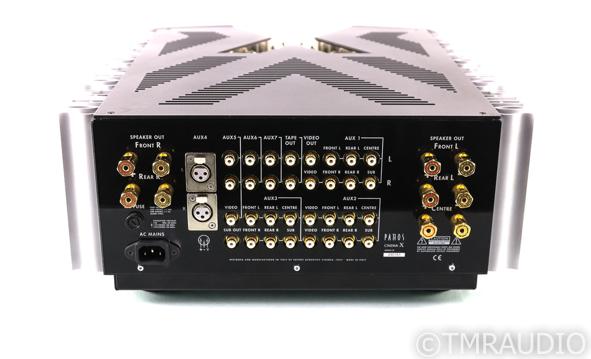 Pathos Cinema-X 5.1 Channel Integrated Amplifier; Tube Hybrid; CinemaX