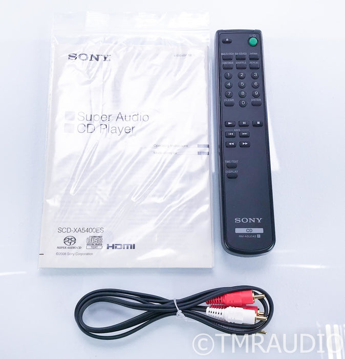 Sony SCD-XA5400ES SACD / CD Player; Remote