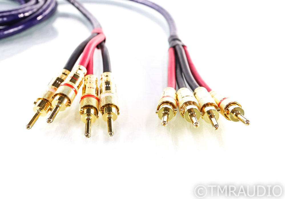 LAT International SS-1000 D Bi-Wire Speaker Cables; 12ft Pair