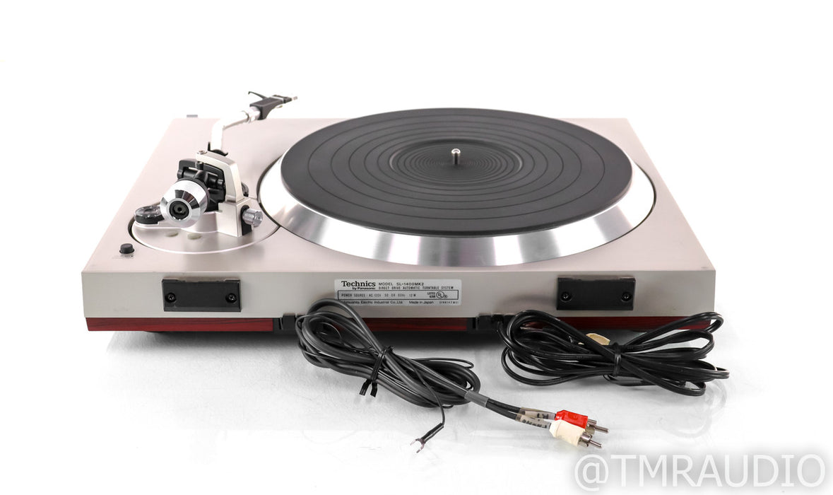 Technics SL-1400 MkII Vintage Direct Drive Turntable; SL 1400 (No Cartridge)