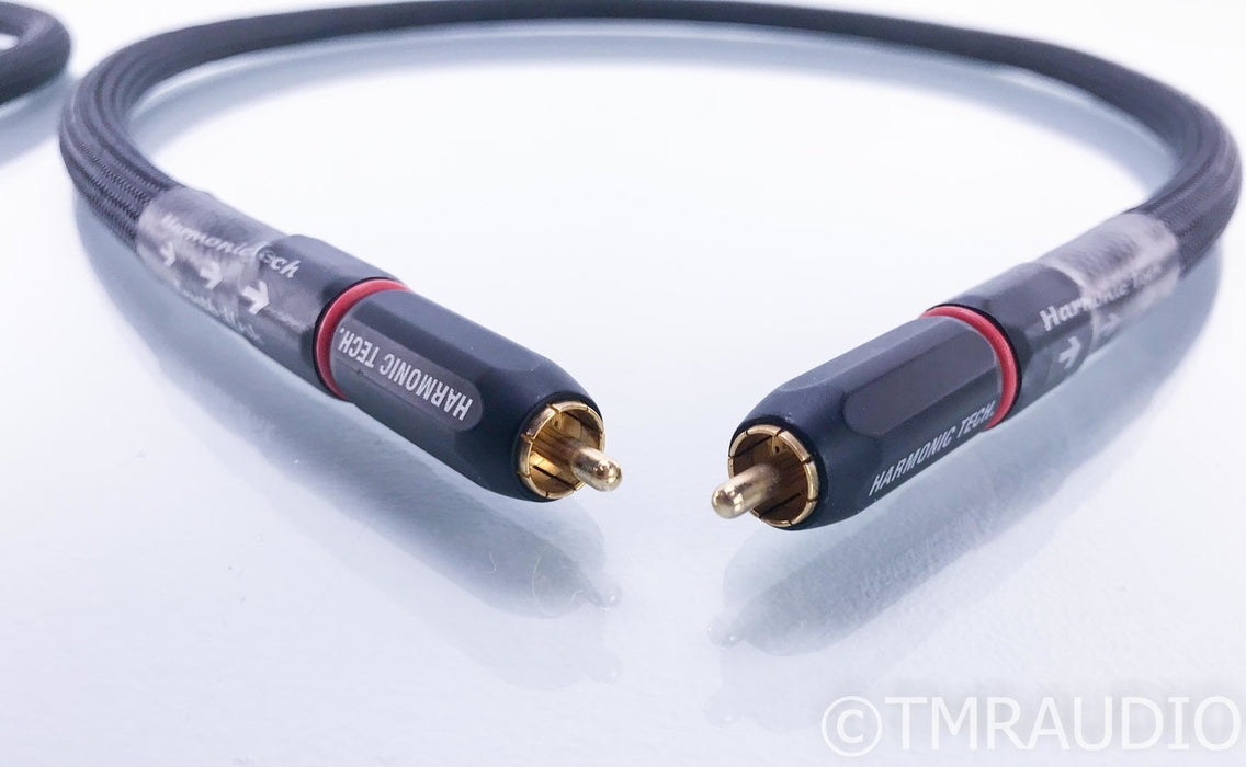 Harmonic Technology Truth Link RCA Cables; 1m Pair Interconnects
