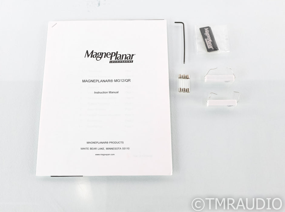 Magnepan MG-12/QR Floorstanding Planar Speakers