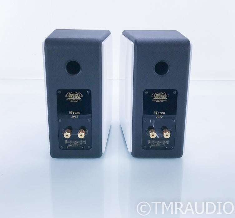 Opera Mezza 2012 Bookshelf Speakers; White Lacquered Pair