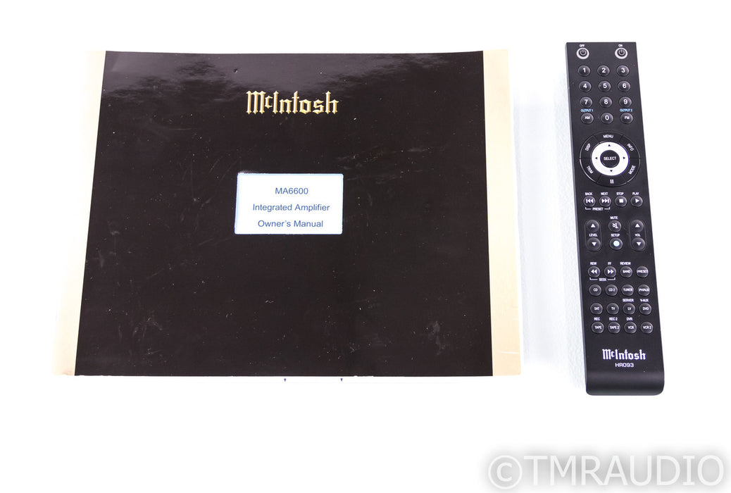 McIntosh MA6600 Stereo Integrated Amplifier; MA-6600