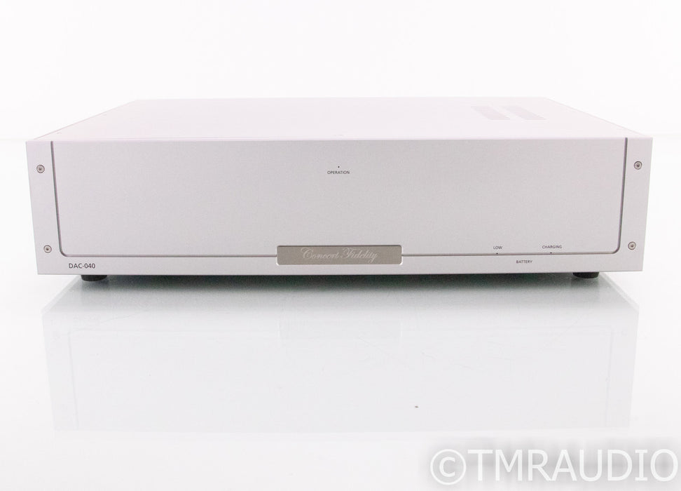 Concert Fidelity DAC-040BD Hybrid Tube DAC; D/A Converter; DAC040BD