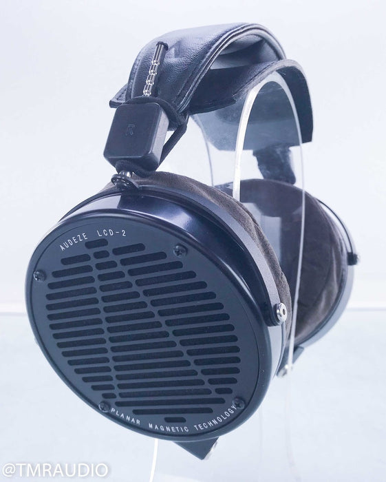 Audeze LCD-2 Planar Magnetic Headphones; LCD2F; Black; Fazor; Suspension Strap