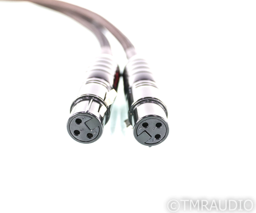 WireWorld Eclipse 6 XLR Cables; 1m Pair Balanced Interconnects