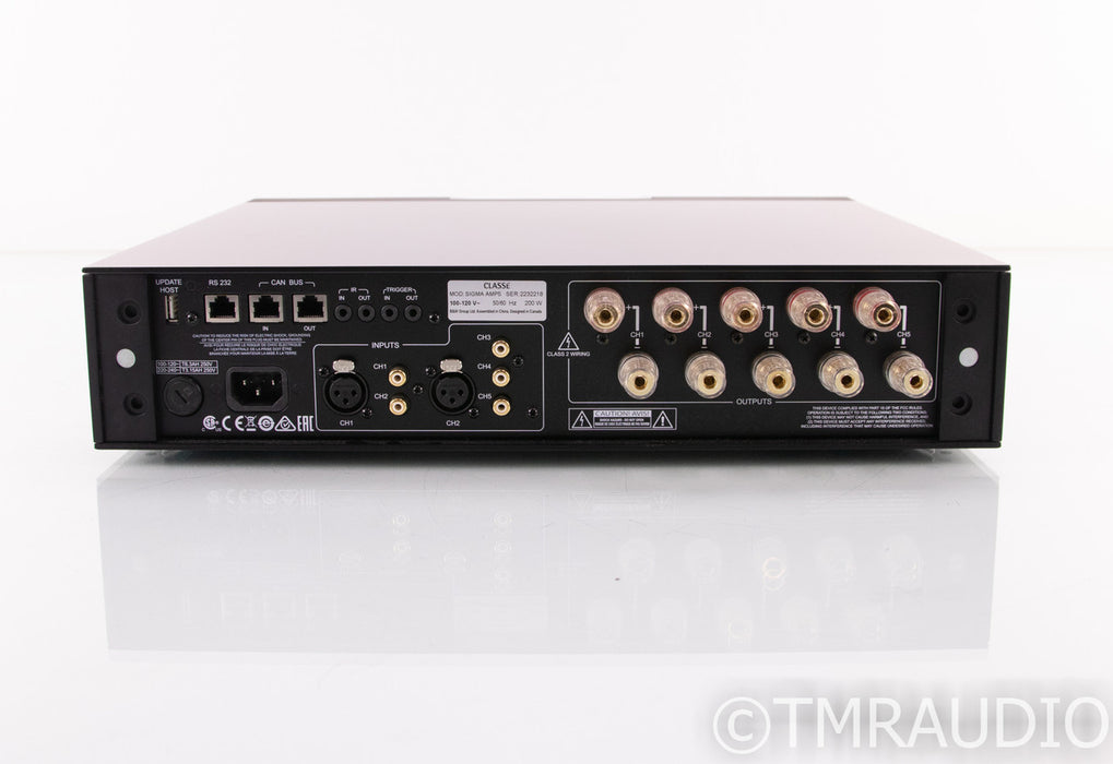 Classe Sigma Amp5 5 Channel Power Amplifier