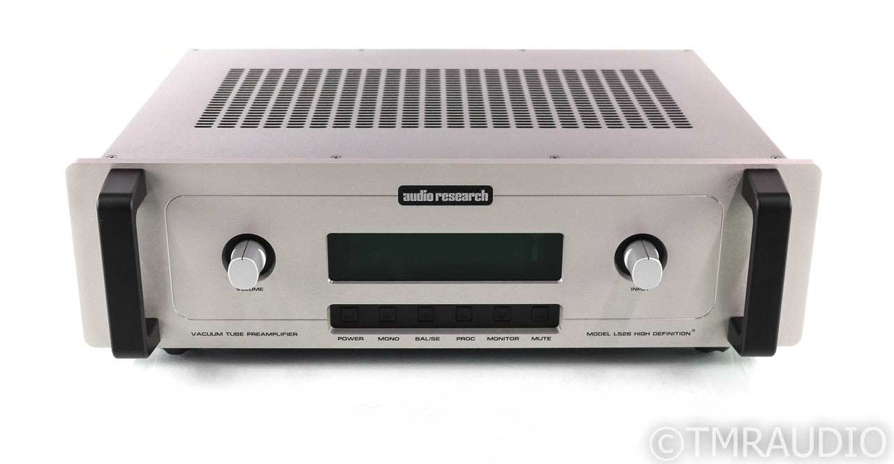 Audio Research LS26 Stereo Tube Hybrid Preamplifier; LS-26; Remote (New Tubes)