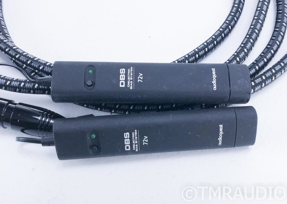 AudioQuest Niagara XLR Cables; 1.5m Pair Balanced Interconnects; 72v DBS