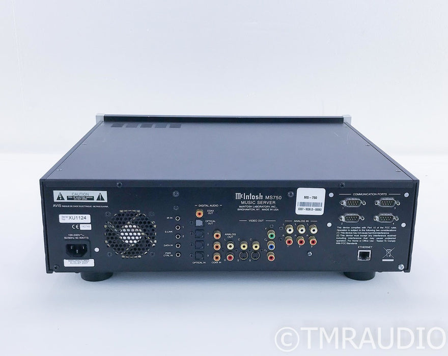 McIntosh MS750 Network Player / CD Ripper; MS-750; 1TB HDD