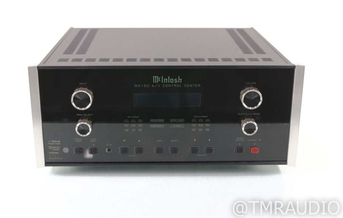 McIntosh MX150 7.1 Channel Home Theater Processor; MX-150; Remote; MM Phono