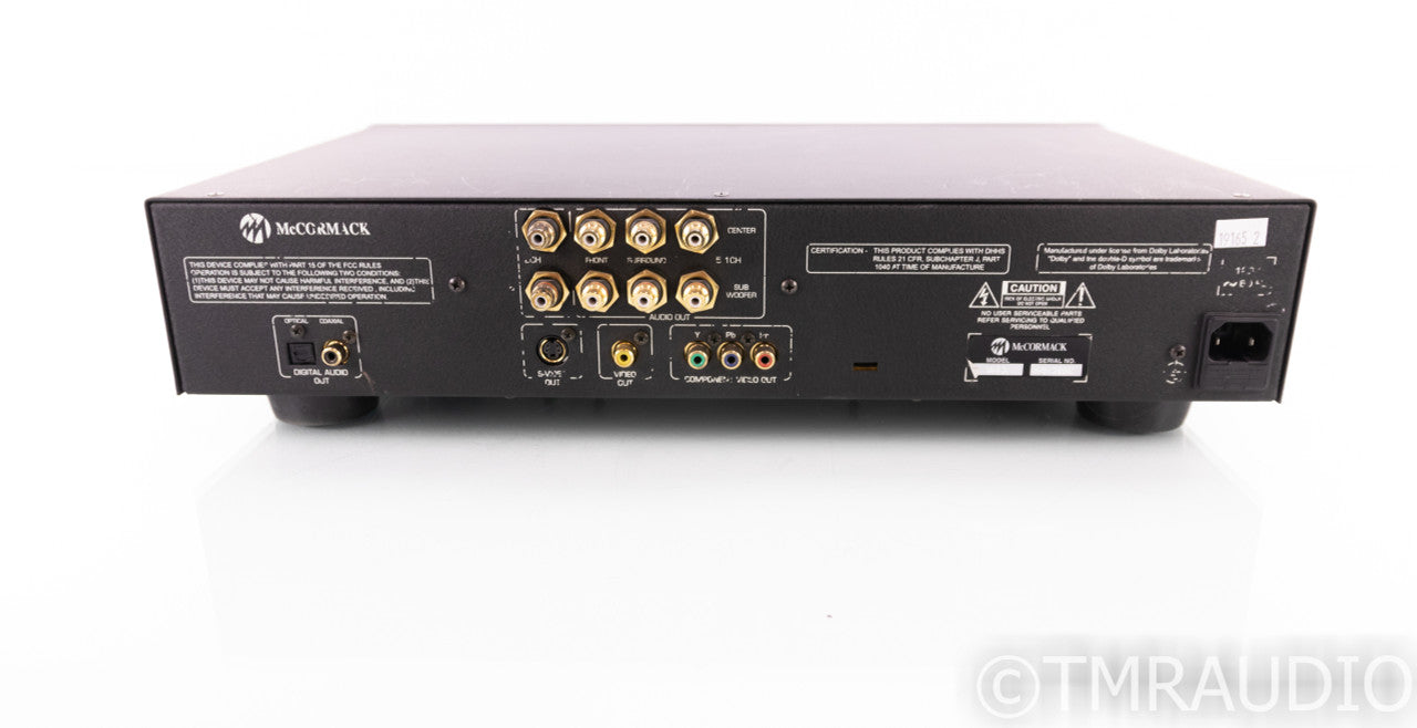 McCormack UDP-1 DVD / CD Player; UDP1; Remote