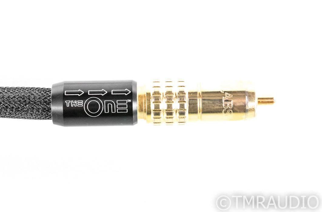 Tara Labs The One RCA Digital Coaxial Cable; Single 1m SPDIF Interconnect; Solo