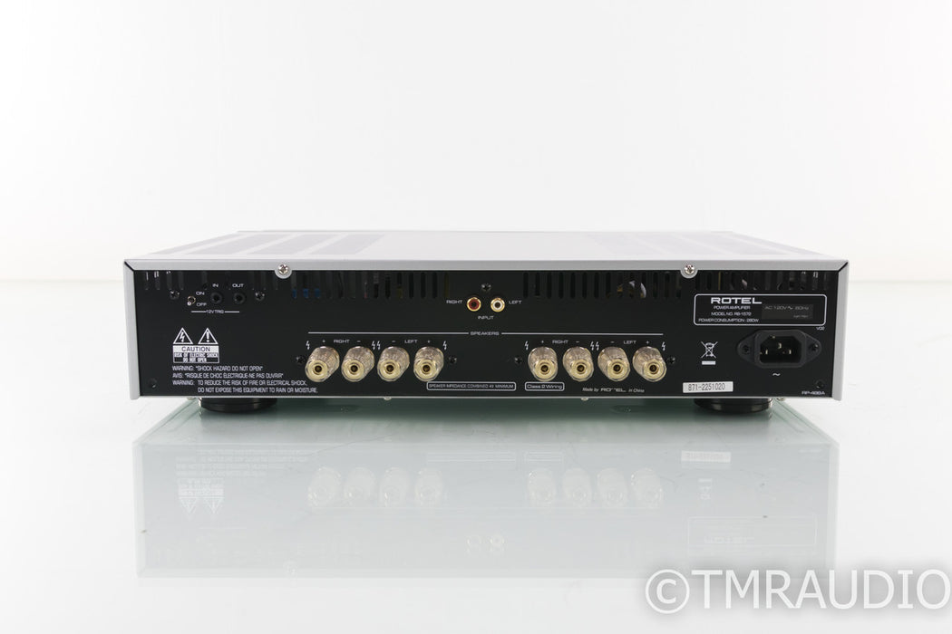Rotel RB-1572 Stereo Power Amplifier; RB1572