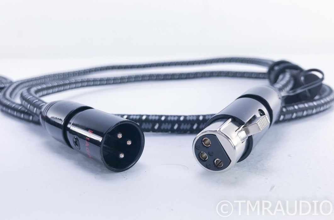 AudioQuest Niagara XLR Cables; 1.5m Pair Balanced Interconnects; 72v DBS
